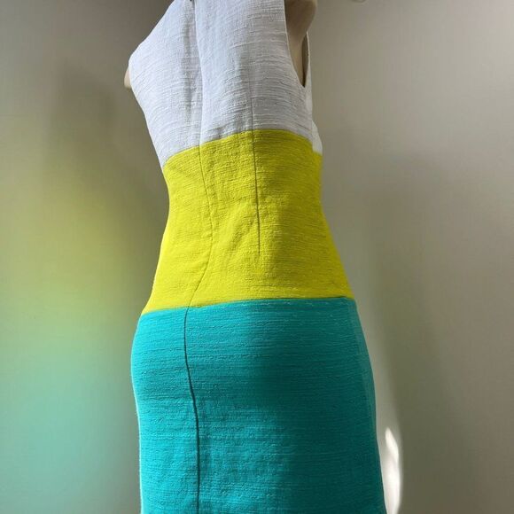TRINA TURK Miss Brady Women’s Color Block Sleeveless Mini Dress - US 2 - Picture 6 of 10